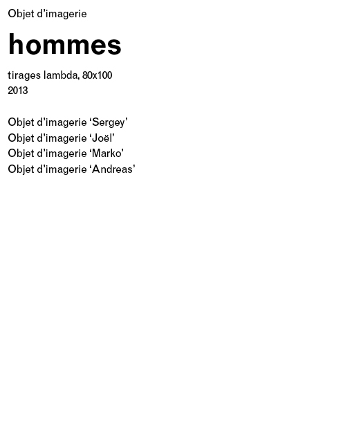 HOMMES